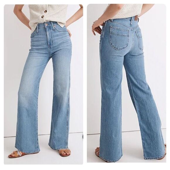 Madewell Denim - Madewell 11” high rise flare jeans size 29